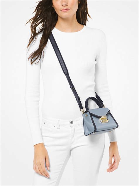 Whitney Mini Leather Satchel 